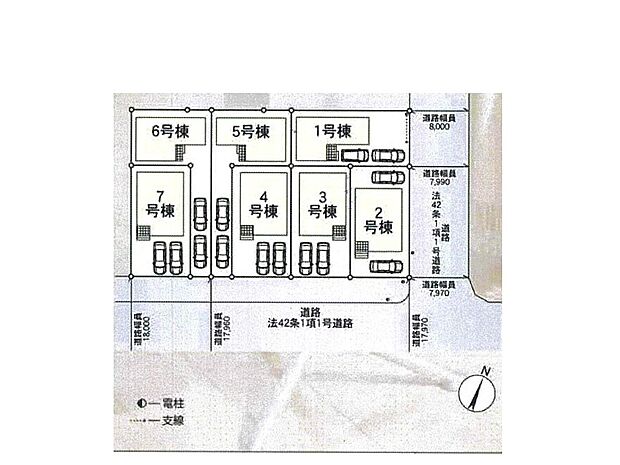 〜Plot map〜　図面と異なる場合は現況を優先致します。