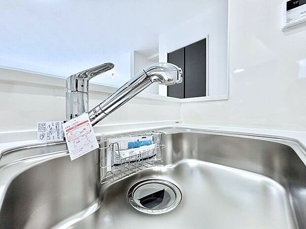 ◆1号棟◆いつでも清潔なおいしいお水を。一つの水栓で水道水と浄水を使い分け。