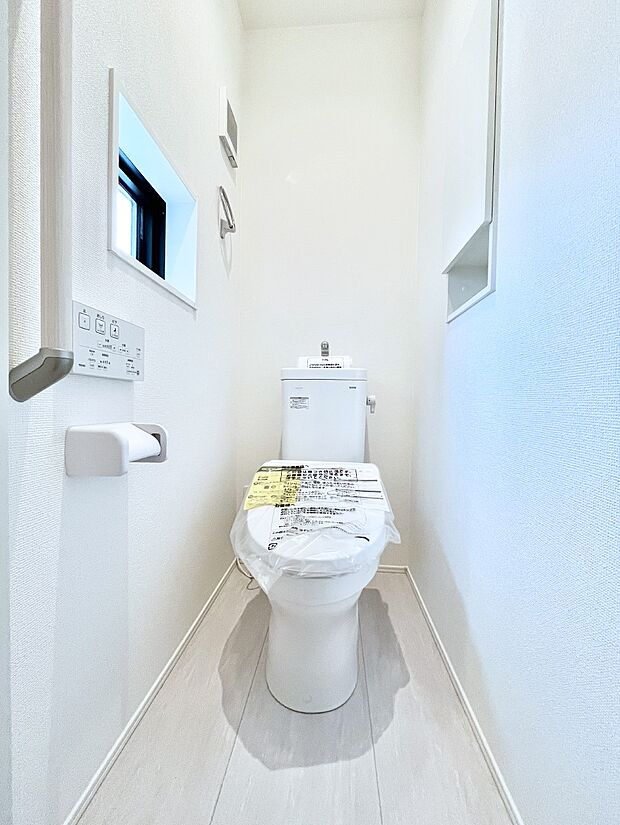 ウォシュレット付きトイレが1階と2階それぞれに配置されていてとても便利です。