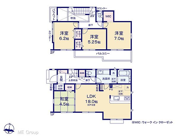~Floor plan~ 図面と異なる場合は現況を優先