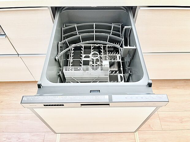 面倒なお片づけは食洗機にお任せ!家事の負担が減って、時間にも気持ちにもゆとりができます。