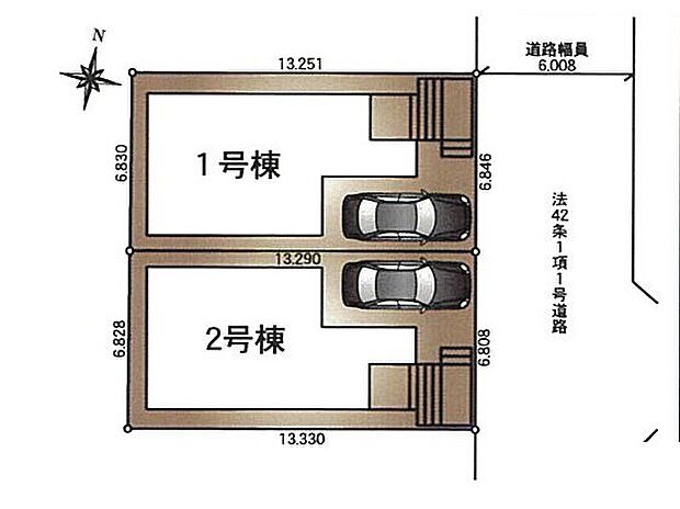 〜Plot map〜　図面と異なる場合は現況を優先致します。