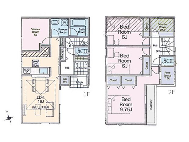 〜Floor plan〜　図面と異なる場合は現況を優先致します。