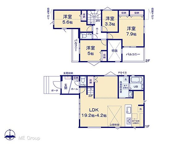 〜Floor plan〜  図面と異なる場合は現況を優先