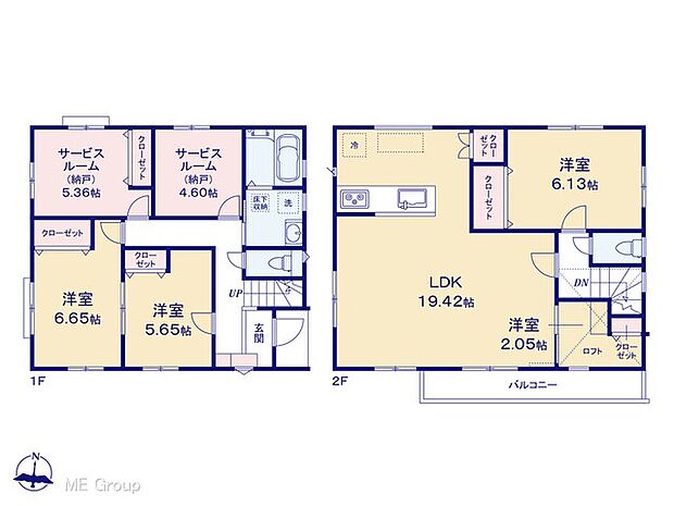 〜Floor plan〜　図面と異なる場合は現況を優先