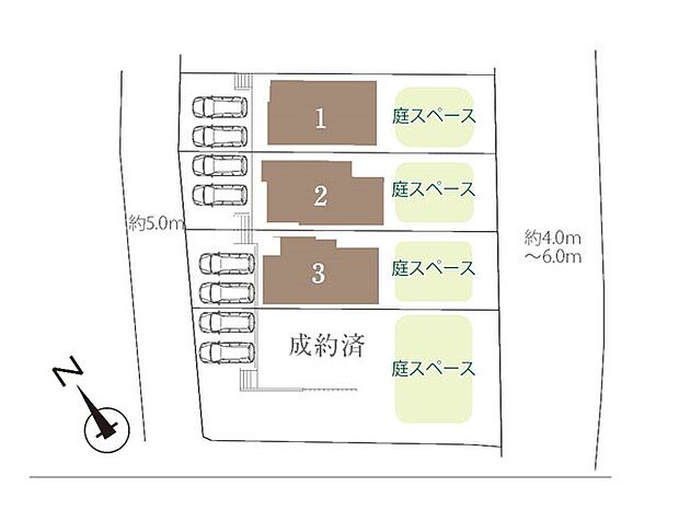〜Plot map〜 図面と異なる場合は現況を優先致します。