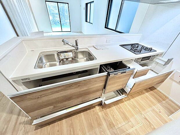 ◆1号棟◆使いやすさを優先したスライド式収納タイプ!