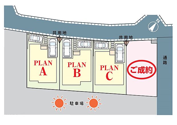 〜Plot map〜　図面と異なる場合は現況を優先