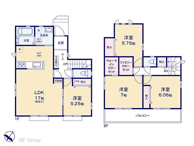 ◆C号棟◆〜Floor plan〜 図面と異なる場合は現況を優先