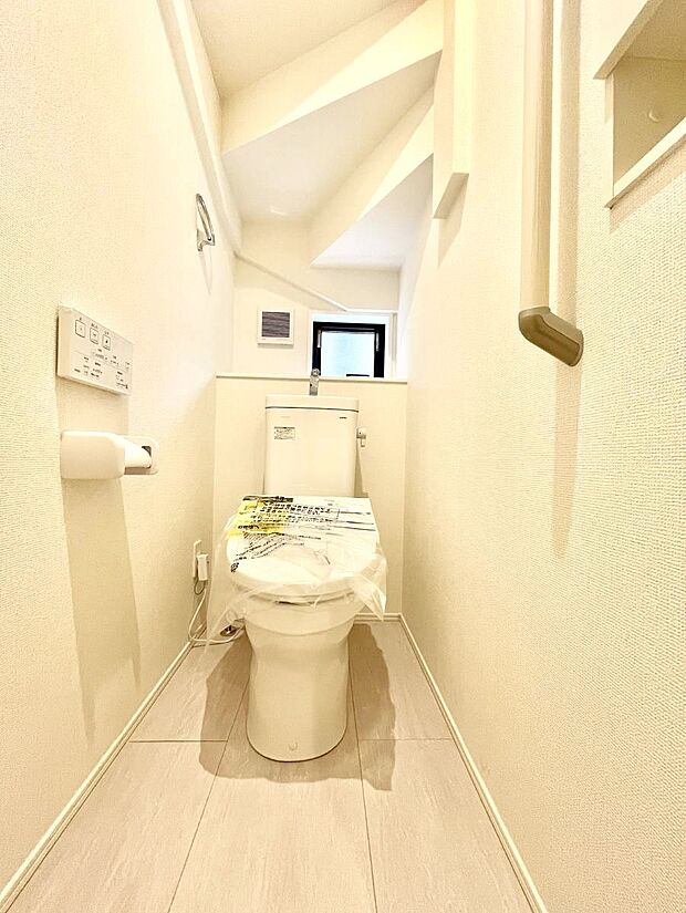 トイレは1階と2階それぞれに配置されていてとても便利です。