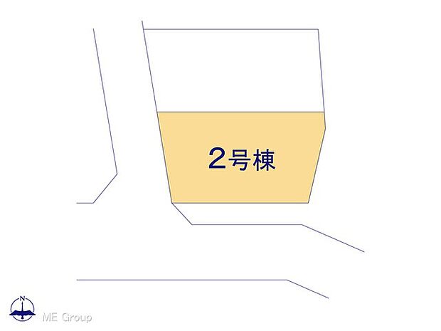 ◆2号棟◆〜Plot map〜　図面と異なる場合は現況を優先