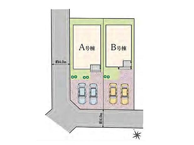 〜Plot map〜　図面と異なる場合は現況を優先致します。