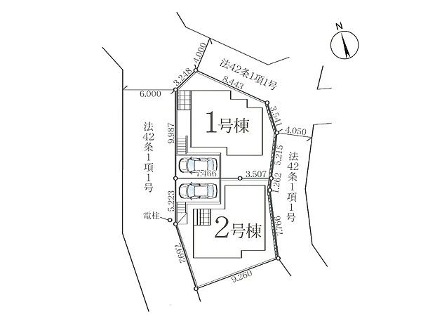 ～Plot map～　図面と異なる場合は現況を優先