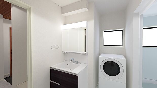 〜Dressing Room〜　毎日使う場所だから、機能的で使いやすさに配慮したパウダールーム。