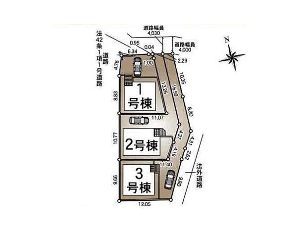 〜Plot map〜　図面と異なる場合は現況を優先致します。