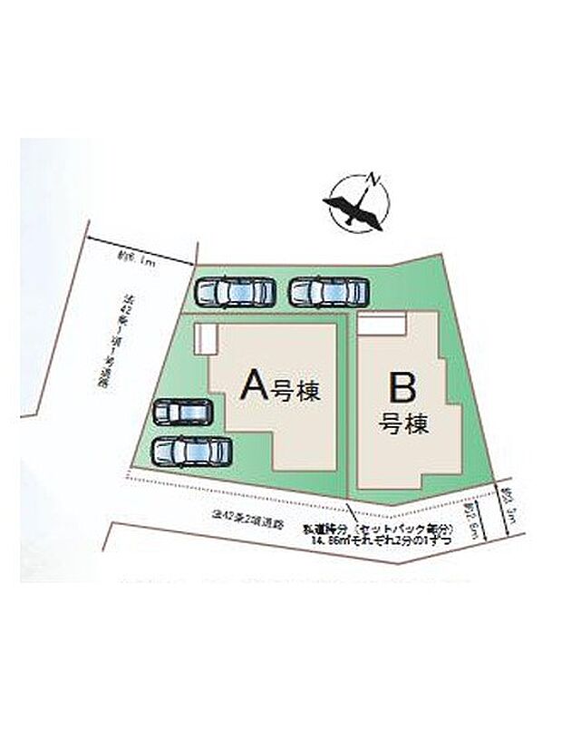 ~Plot map~ 図面と異なる場合は現況を優先