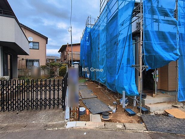 ◆B号棟◆~Exterior~ 閑静な住宅地で子育て家族にピッタリ。毎日のお散歩も快適な緑に恵まれたエリアで、自然に包まれた穏やかな暮らしを実現するための、ゆとりある住環境が整っています。