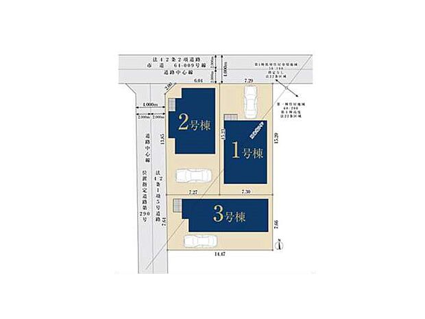 ~Plot map~ 図面と異なる場合は現況を優先
