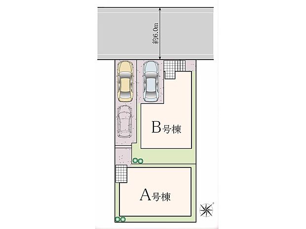 ～Plot map～　図面と異なる場合は現況を優先