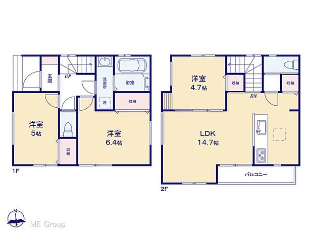 〜Floor plan〜 図面と異なる場合は現況を優先