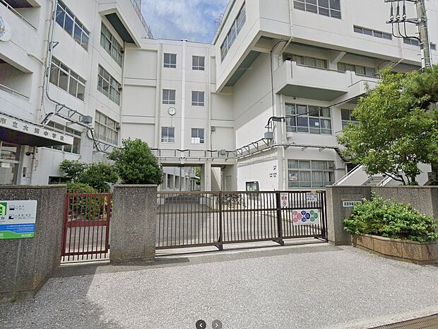 中学校 760m 市川市立大洲中学校