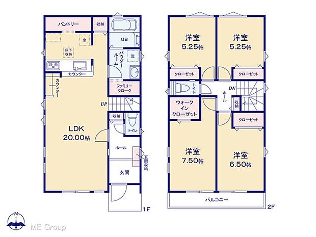 ◆1号棟◆～Floor plan～　図面と異なる場合は現況を優先
