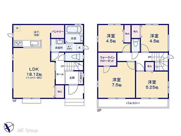 ～Floor plan～　図面と異なる場合は現況を優先