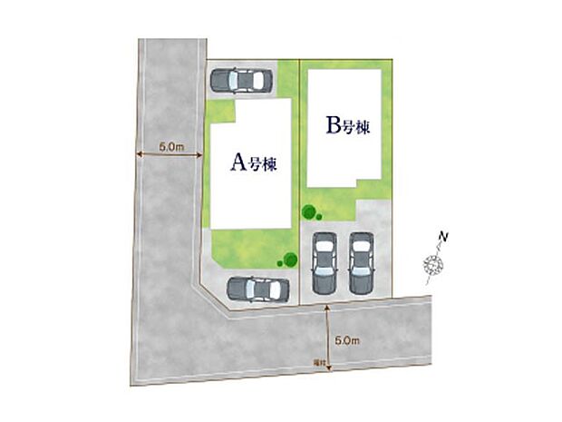 〜Plot map〜 図面と異なる場合は現況を優先