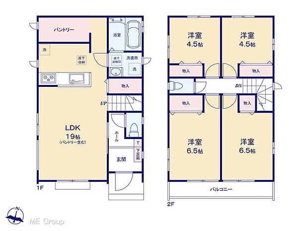 ◆B号棟◆~Floor plan~ 図面と異なる場合は現況を優先