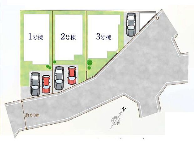 〜Plot map〜　図面と異なる場合は現況を優先
