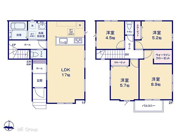 〜Floor plan〜図面と異なる場合は現況を優先  