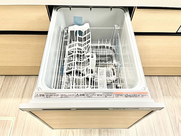 ◆A号棟◆面倒なお片づけは食洗機にお任せ！家事の負担が減って、時間にも気持ちにもゆとりができます。