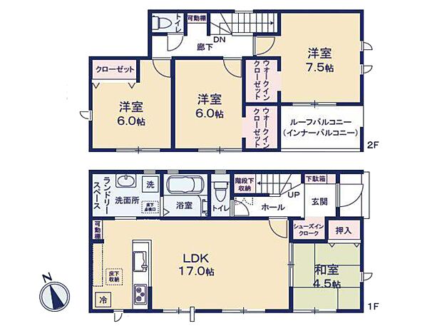 〜Floor plan〜　図面と異なる場合は現況を優先致します。