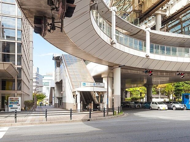 駅 2400m 千葉都市モノレール 県庁前駅