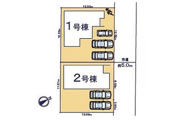 〜Plot map〜　図面と異なる場合は現況を優先致します。