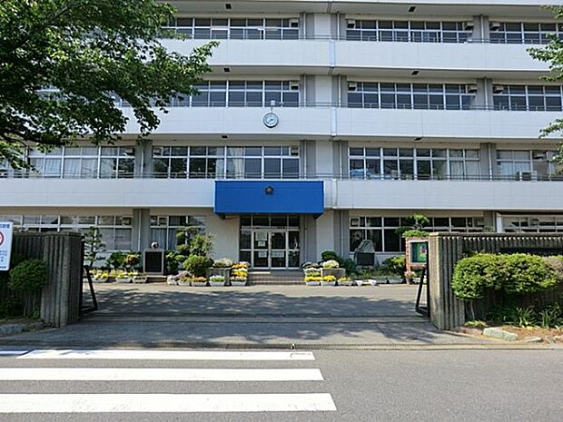 中学校 1520m 四街道市立四街道西中学校