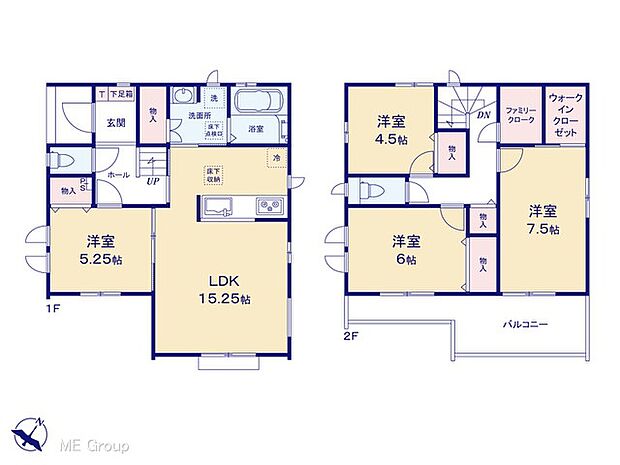 ◆A号棟◆〜Floor plan〜　図面と異なる場合は現況を優先