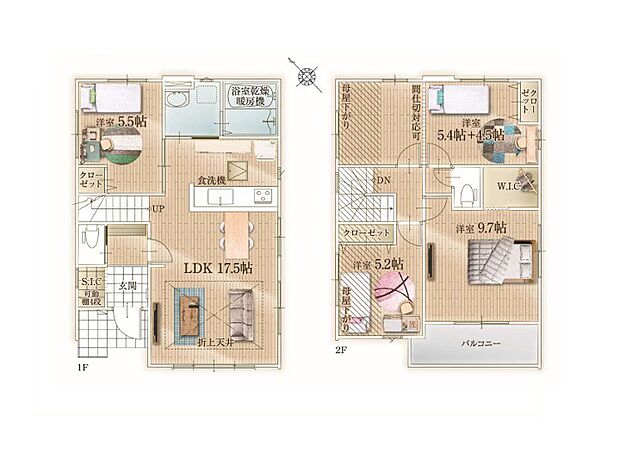 〜Floor plan〜　図面と異なる場合は現況を優先致します。