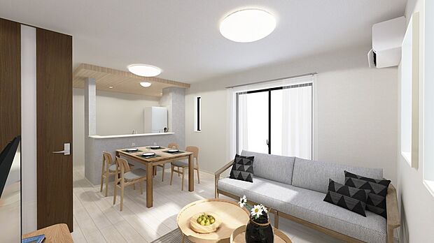 〜Living〜　豊かな陽光がこの場所を照らしだす。光溢れるこの空間はみんなの笑顔が集う場所、時を忘れ、つきることのないたわいもない会話を楽しむ時間、たくさんの思いが綴られる場所。  