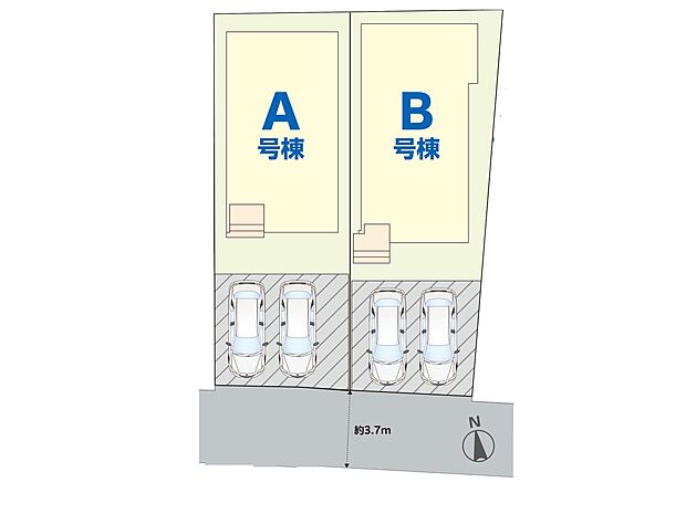 〜Plot map〜　図面と異なる場合は現況を優先