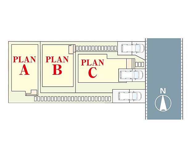 〜Plot map〜　図面と異なる場合は現況を優先