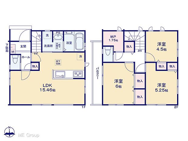 〜Floor plan〜 図面と異なる場合は現況を優先