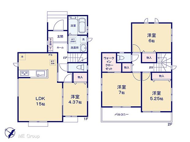 ◆B号棟◆~Floor plan~ 図面と異なる場合は現況を優先