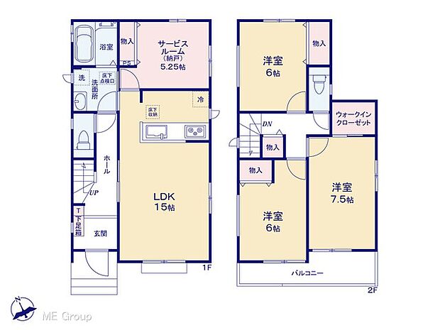 ◆A号棟◆〜Floor plan〜　図面と異なる場合は現況を優先