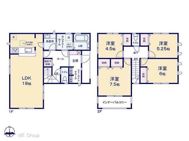 〜Floor plan〜　図面と異なる場合は現況を優先