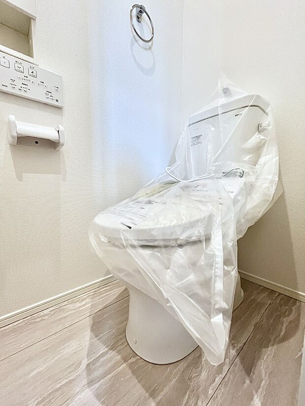 トイレは1階と2階それぞれに配置されていてとても便利です。