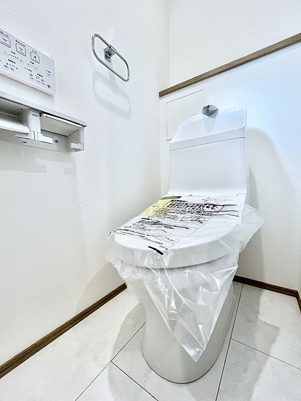 トイレは1階と2階それぞれに配置されていてとても便利です。