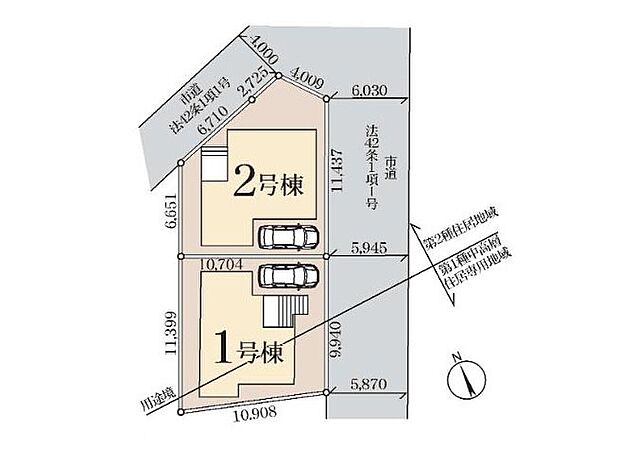 ~Plot map~図面と異なる場合は現況を優先