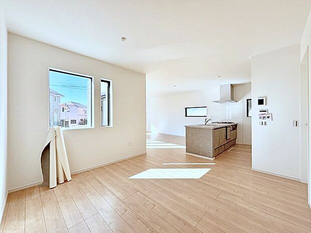 家族の笑顔が自然と生まれてくる、そんな雰囲気のダイニングに仕上がっています 