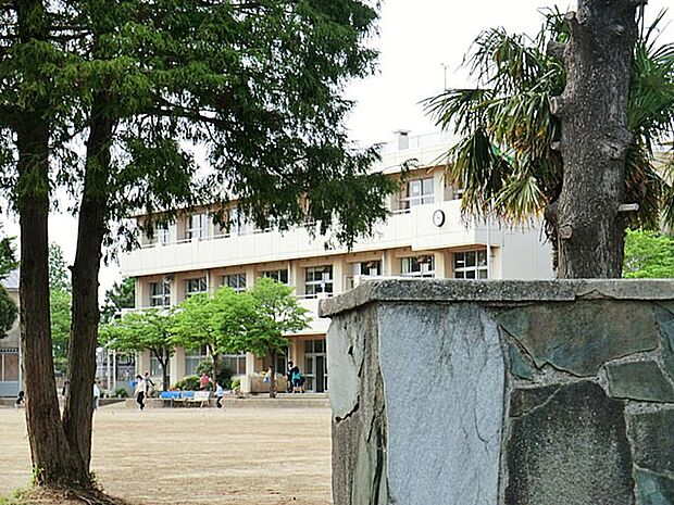 小学校 200m 千葉市立園生小学校